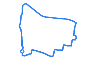 Route shape for Route 16 at Hornchurch DTC