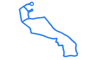 Route shape for Route 3 at Huddersfield (Cedar Hotel) DTC