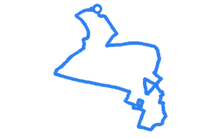 Route shape for Route 4 at Huddersfield (Cedar Hotel) DTC