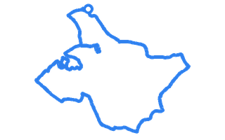 Route shape for Route 7 at Huddersfield (Cedar Hotel) DTC