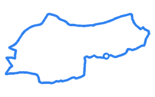 Route shape for Route 10 at Huddersfield DTC