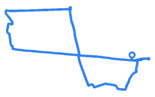 Route shape for Route 1 at Hull DTC
