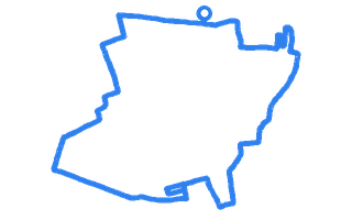Route shape for Route 3 at Hull DTC