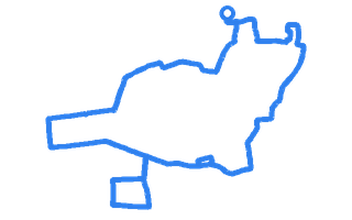 Route shape for Route 6 at Hull DTC