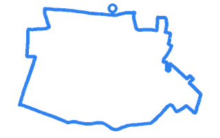 Route shape for Route 7 at Hull DTC