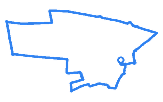 Route shape for Route 8 at Hull DTC
