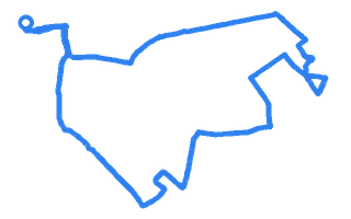 Route shape for Route 10 at Hull DTC