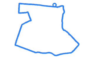 Route shape for Route 12 at Hull DTC