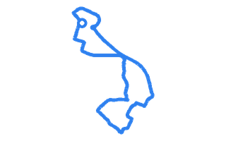 Route shape for Route 1 at Inverness (Longman Drive) DTC