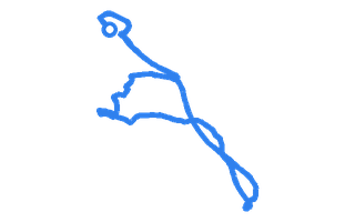 Route shape for Route 16 at Inverness (Longman Drive) DTC