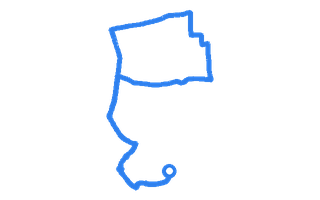 Route shape for Route 3 at Ipswich DTC