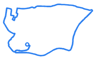 Route shape for Route 6 at Ipswich DTC