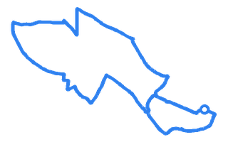 Route shape for Route 14 at Ipswich DTC