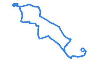 Route shape for Route 15 (NEW) at Ipswich DTC
