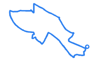 Route shape for Route 17 (NEW) at Ipswich DTC