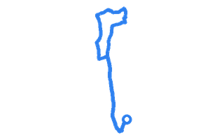 Route shape for Route 4 at Isle of Wight DTC (Newport)