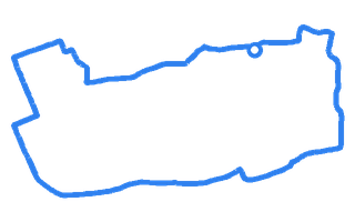 Route shape for Route 2 at Isleworth (Fleming Way) DTC