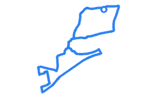 Route shape for Route 3 at Isleworth (Fleming Way) DTC