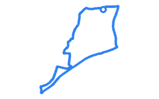 Route shape for Route 11 at Isleworth (Fleming Way) DTC