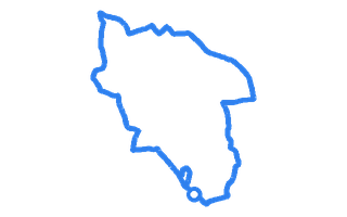 Route shape for Route 2 at Kendel (Oxenholme Road) DTC