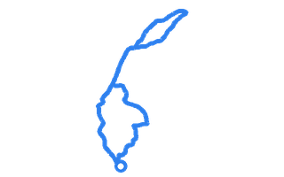 Route shape for Route 8 at Kendel (Oxenholme Road) DTC