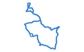 Route shape for Route 9 at Kendel (Oxenholme Road) DTC