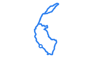 Route shape for Route 11 at Kendel (Oxenholme Road) DTC