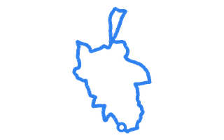 Route shape for Route 12 at Kendel (Oxenholme Road) DTC