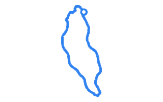 Route shape for Route 13 at Kendel (Oxenholme Road) DTC
