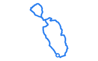 Route shape for Route 15 at Kendel (Oxenholme Road) DTC