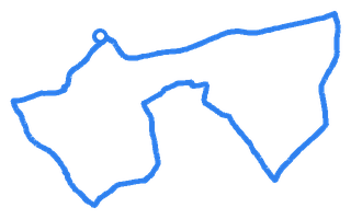 Route shape for Route 2 (NEW) at Kettering DTC