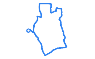 Route shape for Route 7 at Kettering DTC