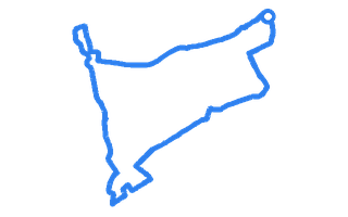 Route shape for Route 7 (NEW) at Kirkcaldy DTC