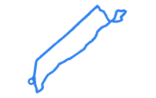 Route shape for Route 10 at Kirkcaldy DTC