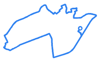 Route shape for Route 2 at Knaresborough DTC