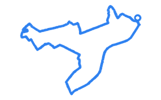 Route shape for Route 4 at Knaresborough DTC