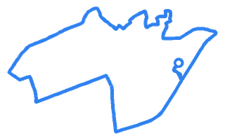 Route shape for Route 6 at Knaresborough DTC