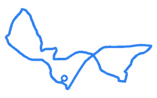 Route shape for Route 11 at Knaresborough DTC