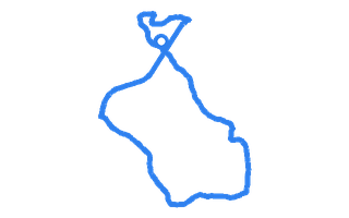 Route shape for Route 15 at Knaresborough DTC