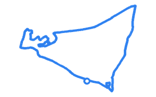 Route shape for Route 4 at Lanark DTC