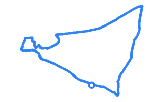 Route shape for Route 10 at Lanark DTC