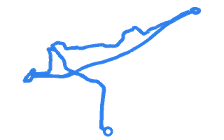 Route shape for Route 1 at Launceston DTC