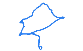 Route shape for Route 3 at Launceston DTC