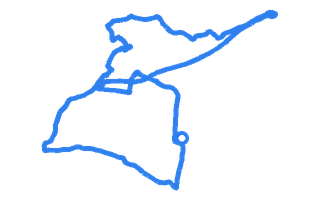 Route shape for Route 4 at Launceston DTC