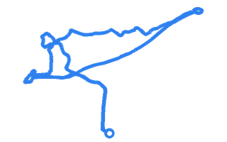 Route shape for Route 5 at Launceston DTC