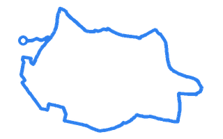 Route shape for Route 3 at Lee On The Solent DTC