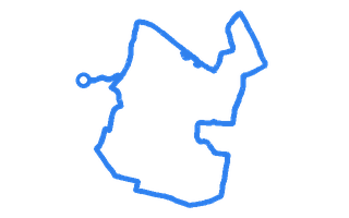 Route shape for Route 5 at Lee On The Solent DTC