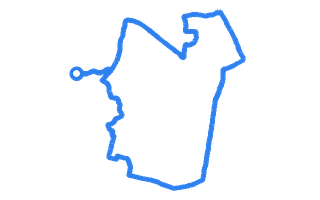 Route shape for Route 7 at Lee On The Solent DTC