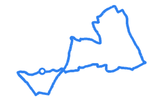 Route shape for Route 10 at Lee On The Solent DTC