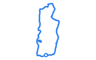 Route shape for Route 13 at Lee On The Solent DTC
